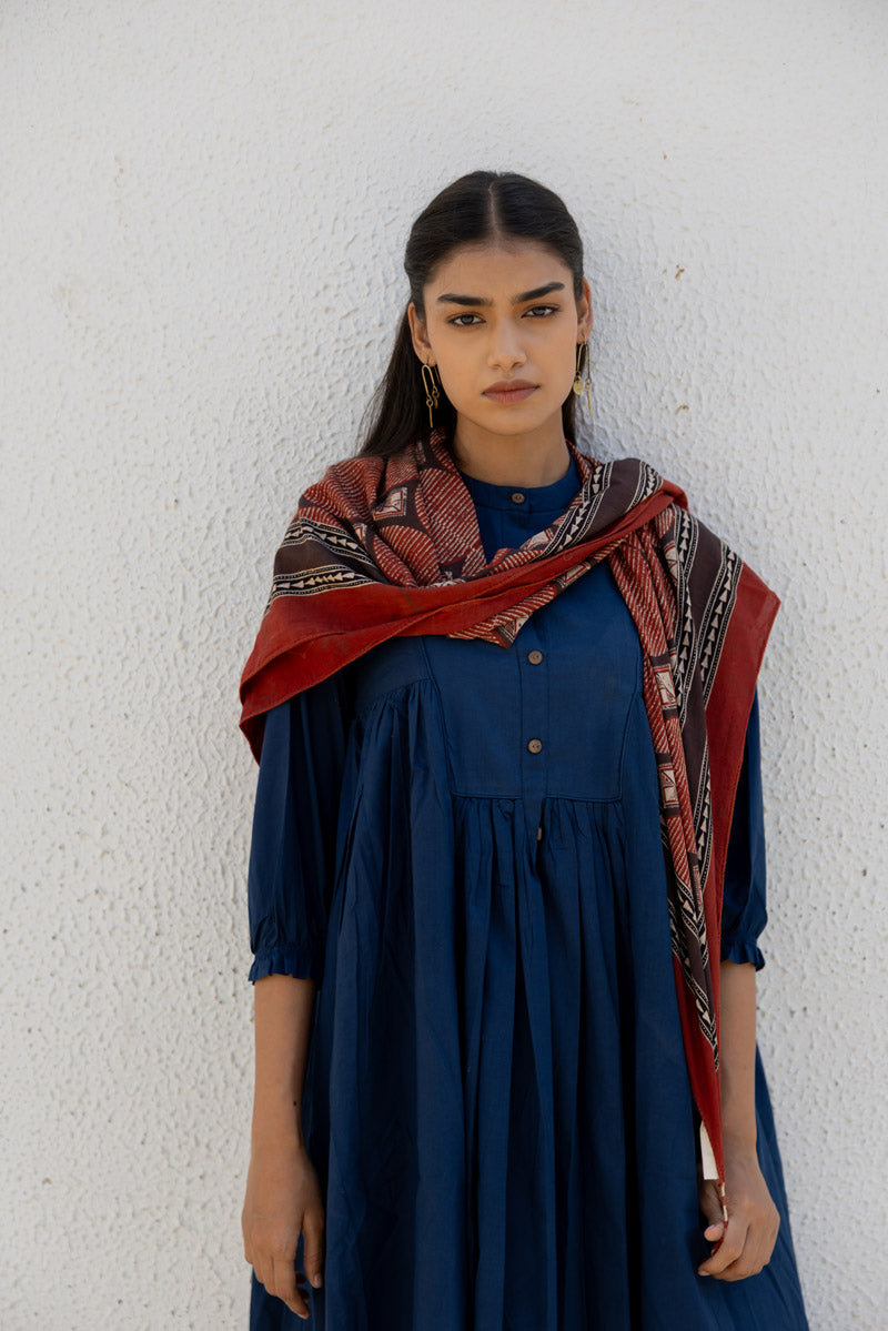 Set of 3 - Kurta, Scarf & Culotte - Adira 11
