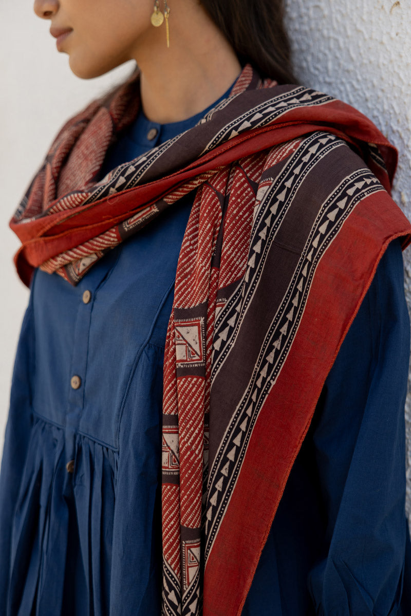 Set of 3 - Kurta, Scarf & Culotte - Adira 11