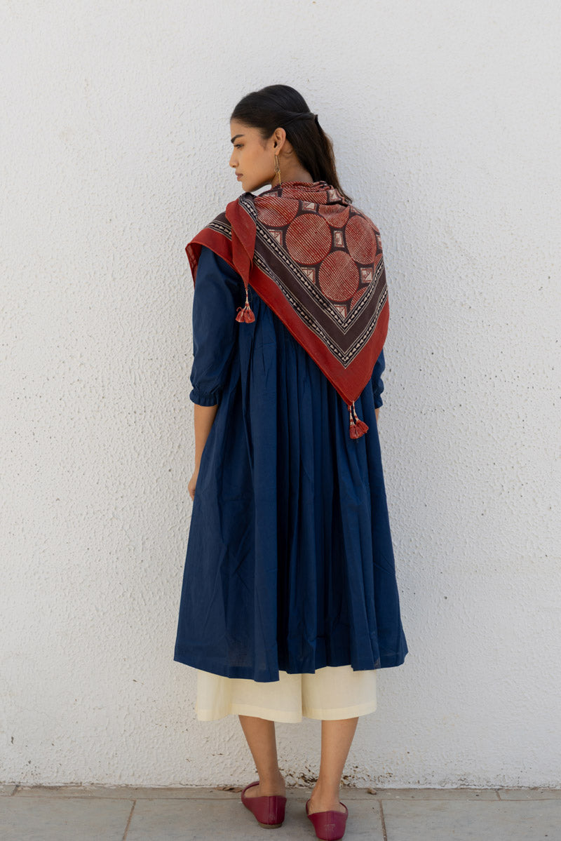 Set of 3 - Kurta, Scarf & Culotte - Adira 11