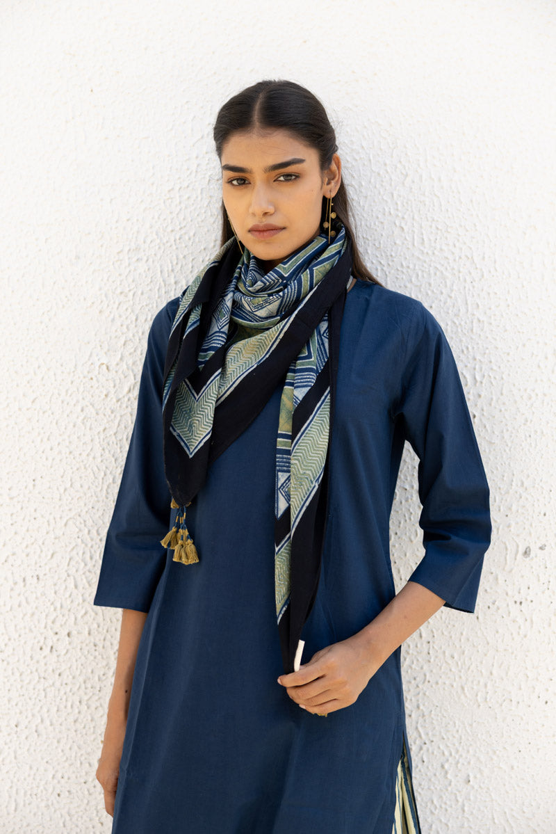 Set of 3 - Kurta, Scarf & Culotte - Adira 13