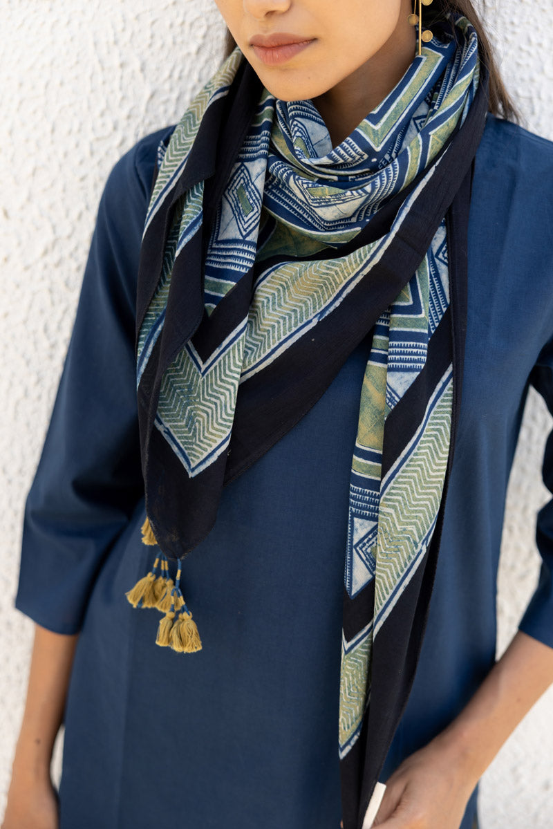 Set of 3 - Kurta, Scarf & Culotte - Adira 13