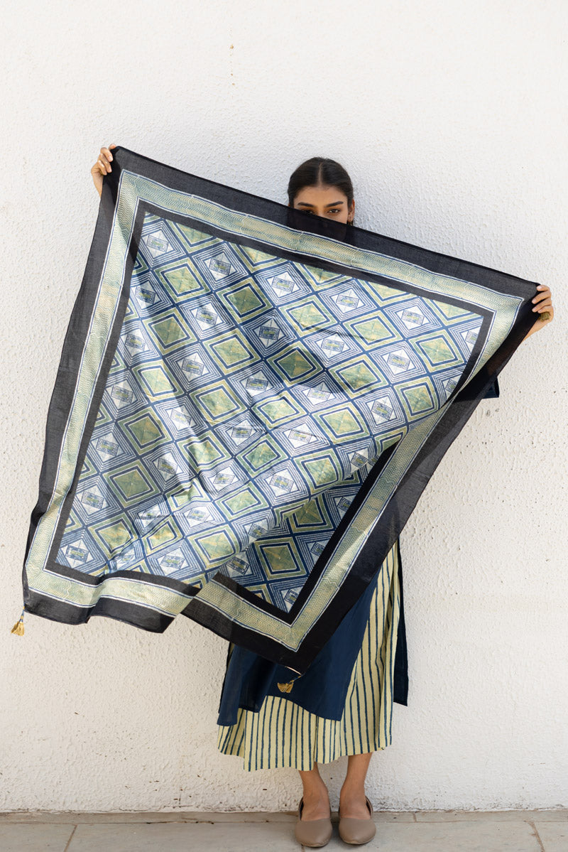 Set of 3 - Kurta, Scarf & Culotte - Adira 13