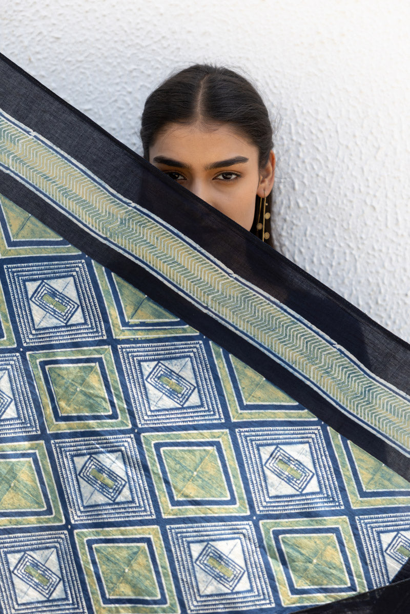 Set of 3 - Kurta, Scarf & Culotte - Adira 13