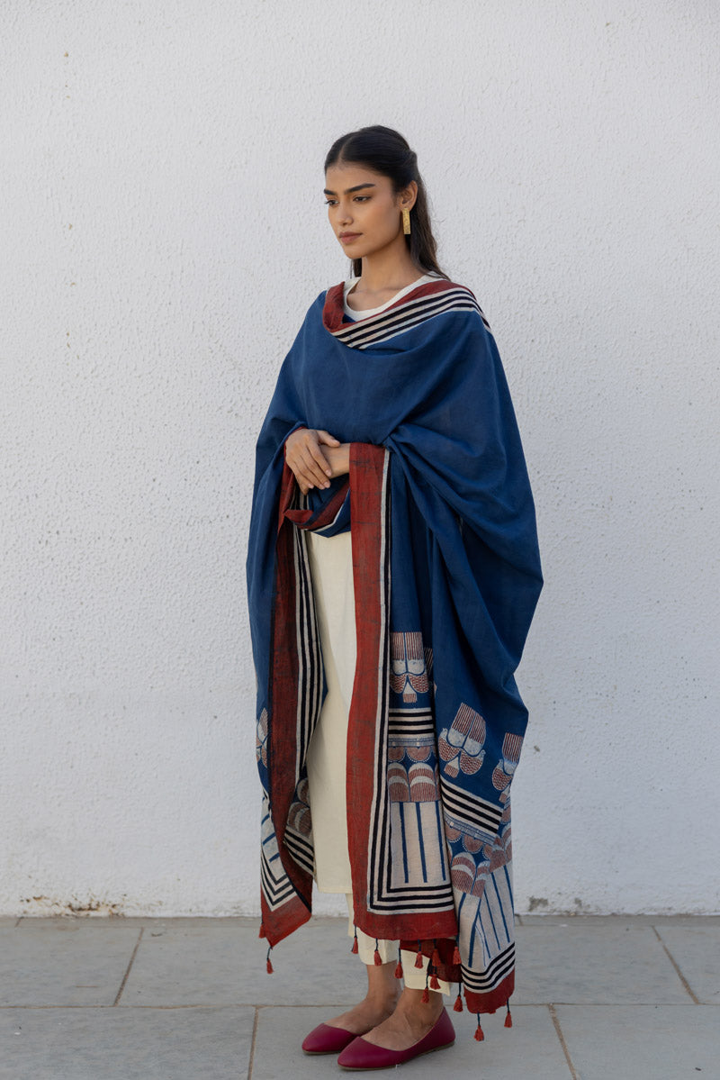 Set of 3 - Kurta, Dupatta & Pants - Adira 09