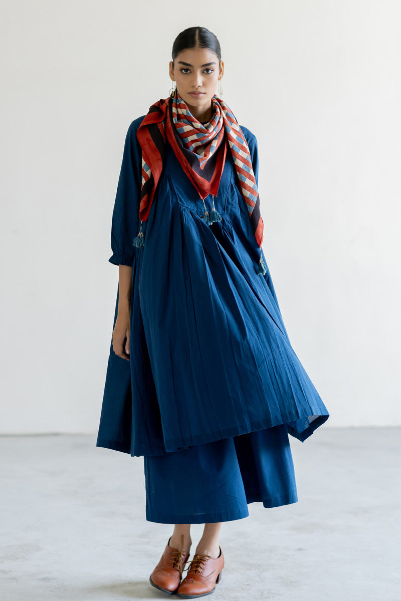 Cotton Scarf - Dash Stripes