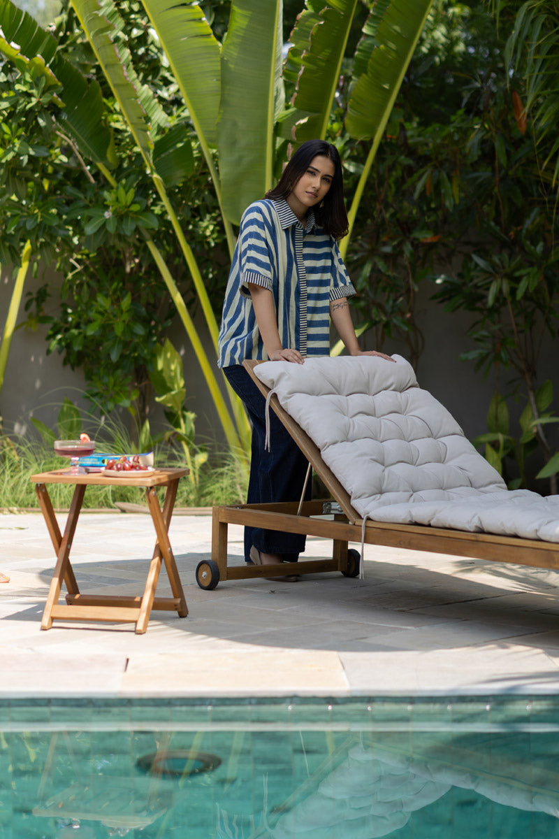 Flow Shirt - Indigo Breeze