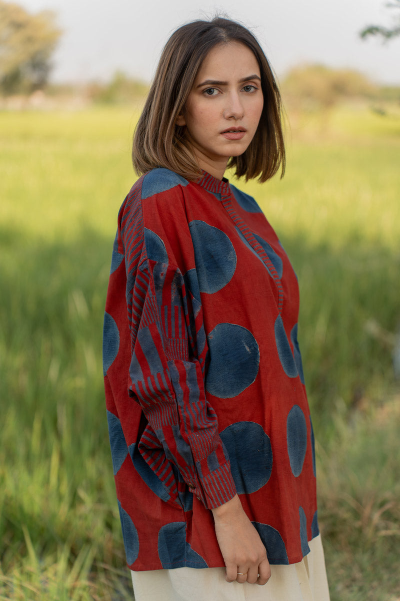 Freesize Antifit Top - Red Polka