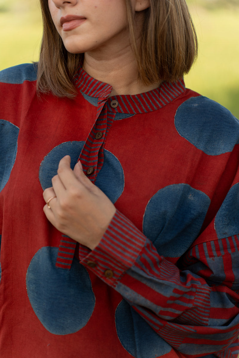 Freesize Antifit Top - Red Polka