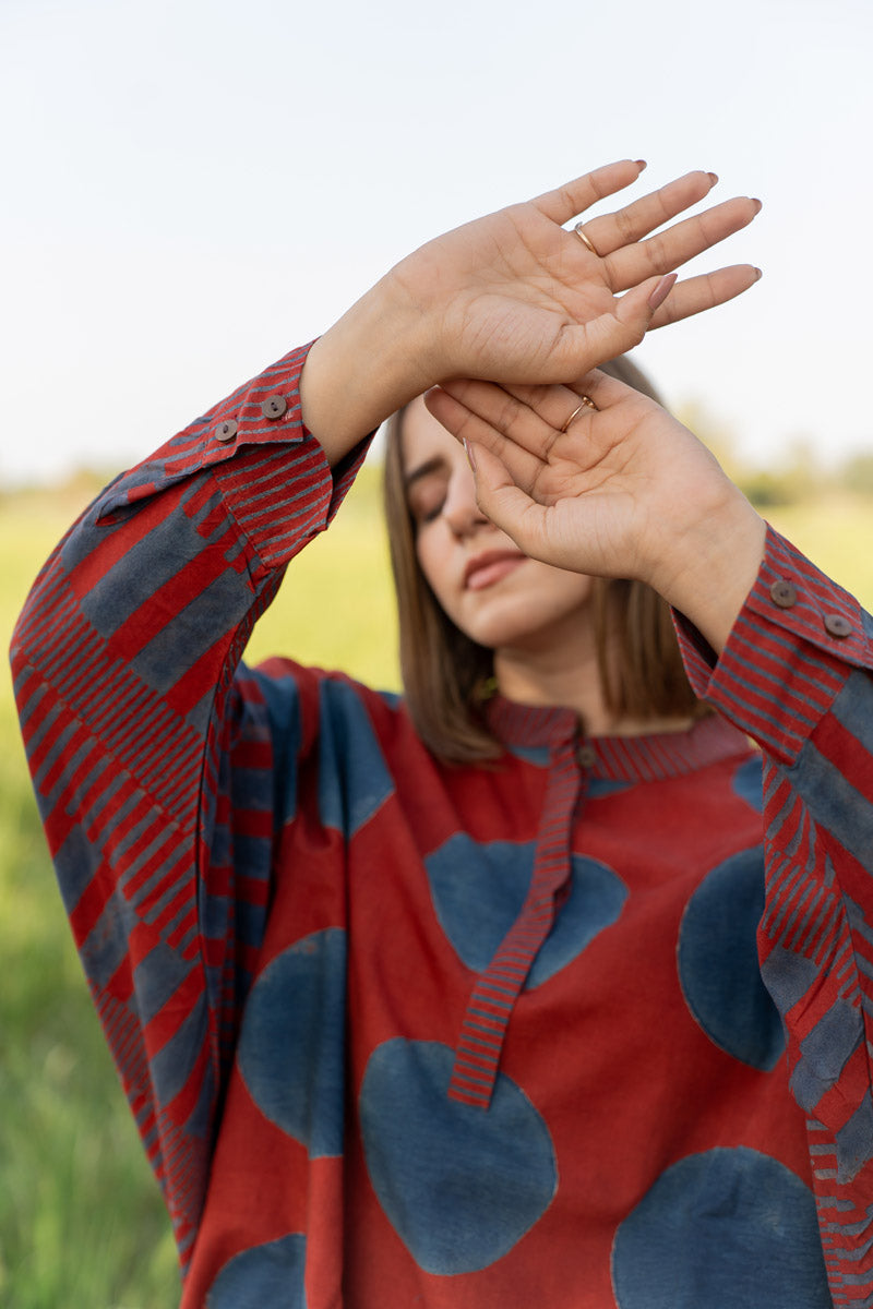 Freesize Antifit Top - Red Polka