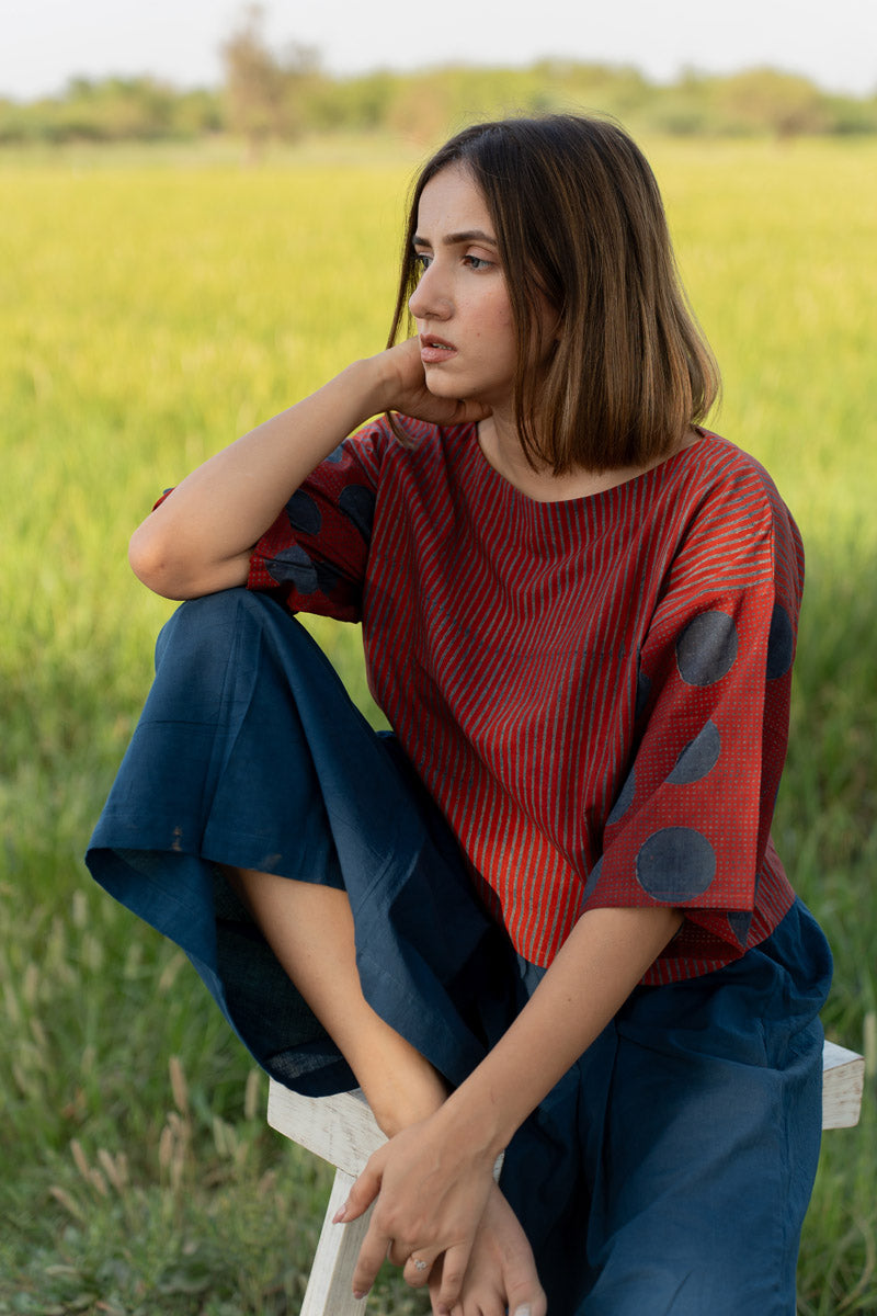 Basic Top - Red Stripes