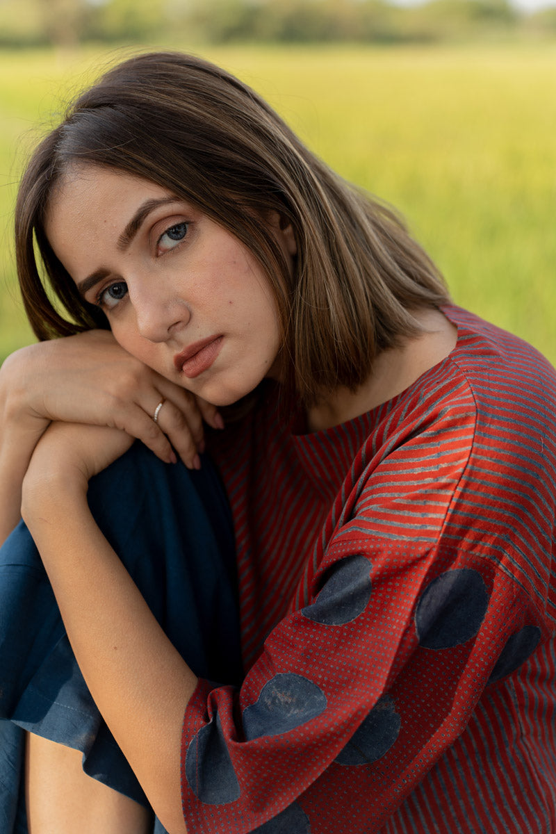 Basic Top - Red Stripes