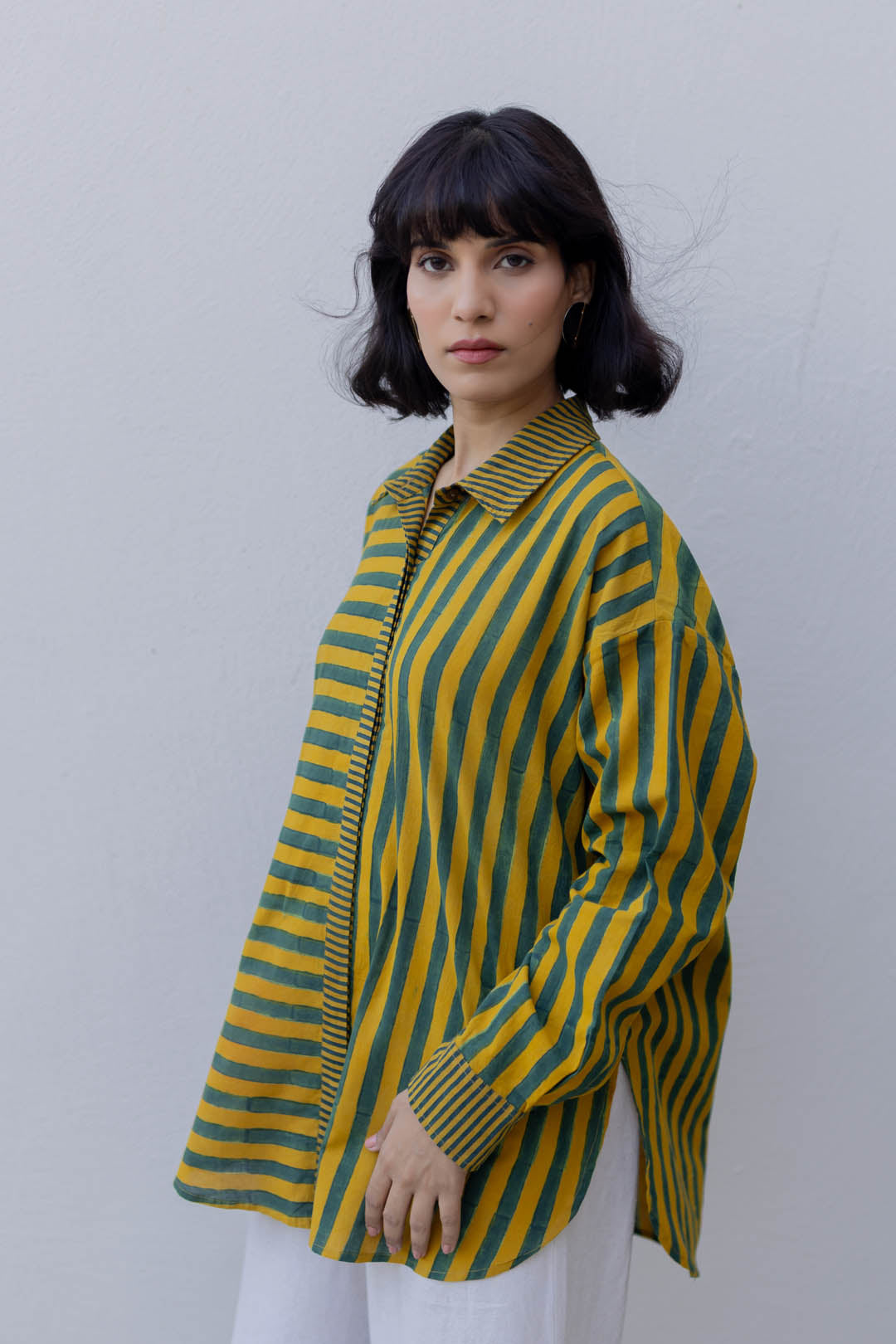 Go-to-shirt - Moss leaf
