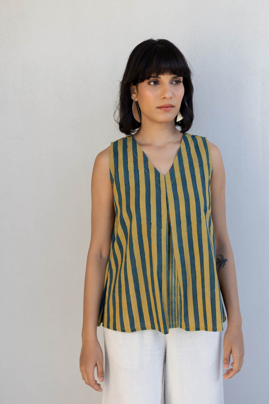 Tara Top - Mustard moon
