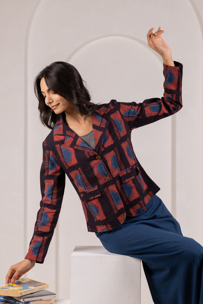 Button-up Jacket - Aab Black