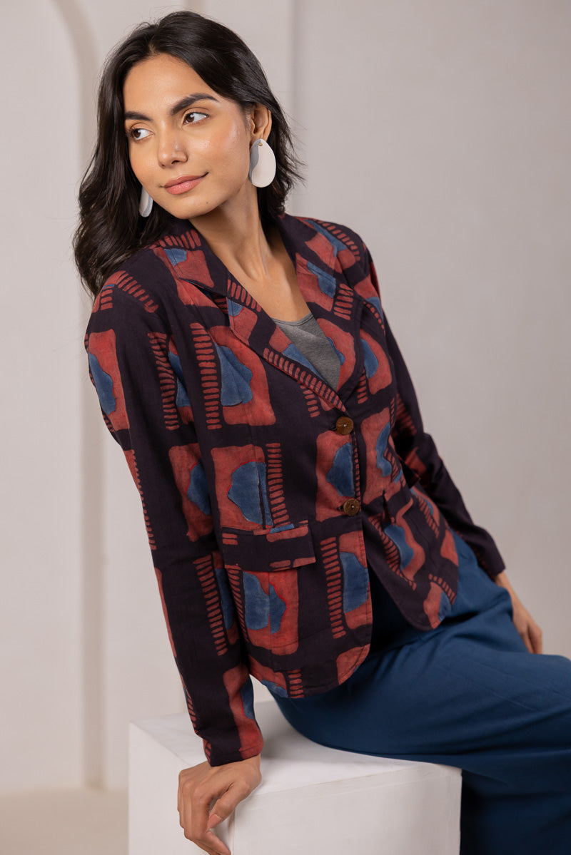 Button-up Jacket - Aab Black