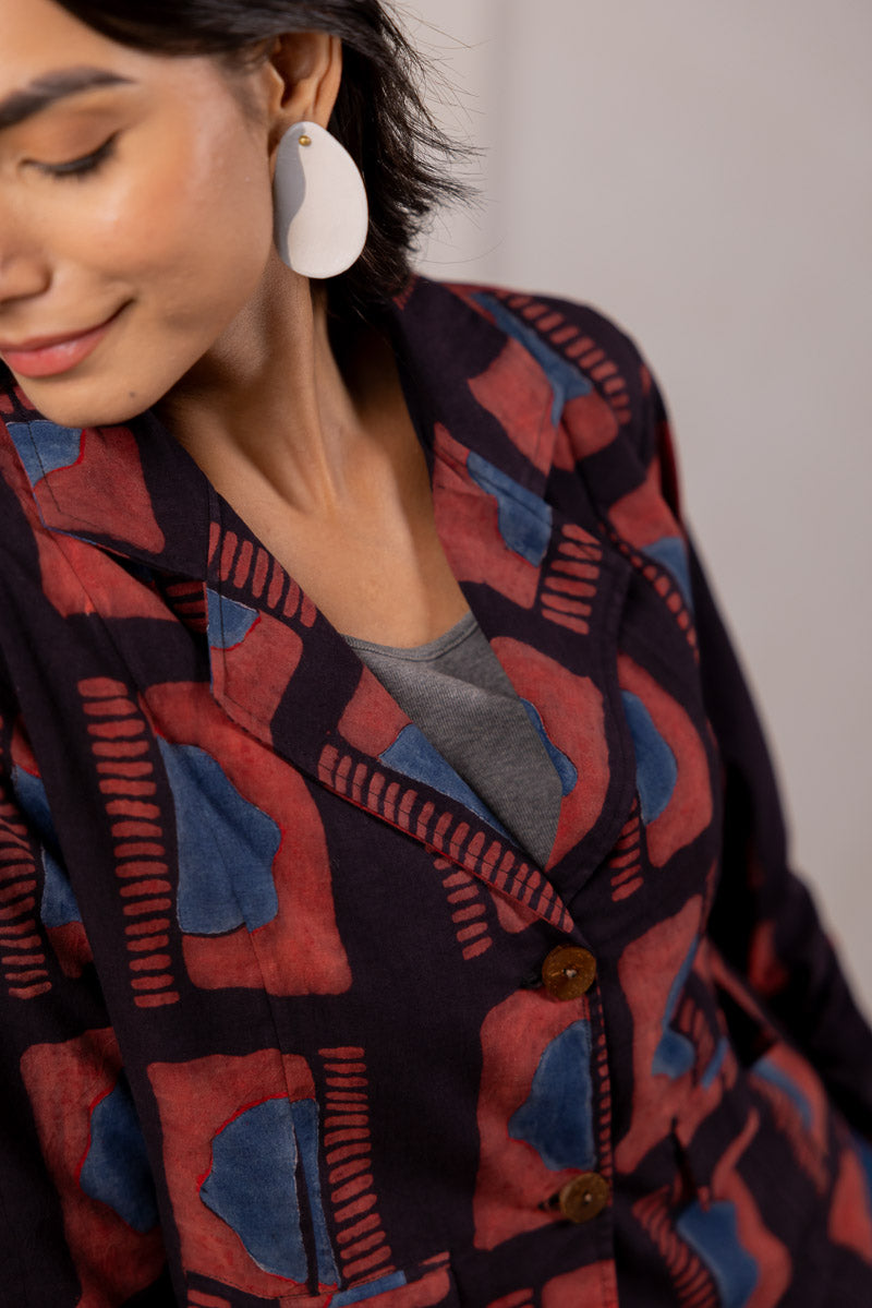 Button-up Jacket - Aab Black