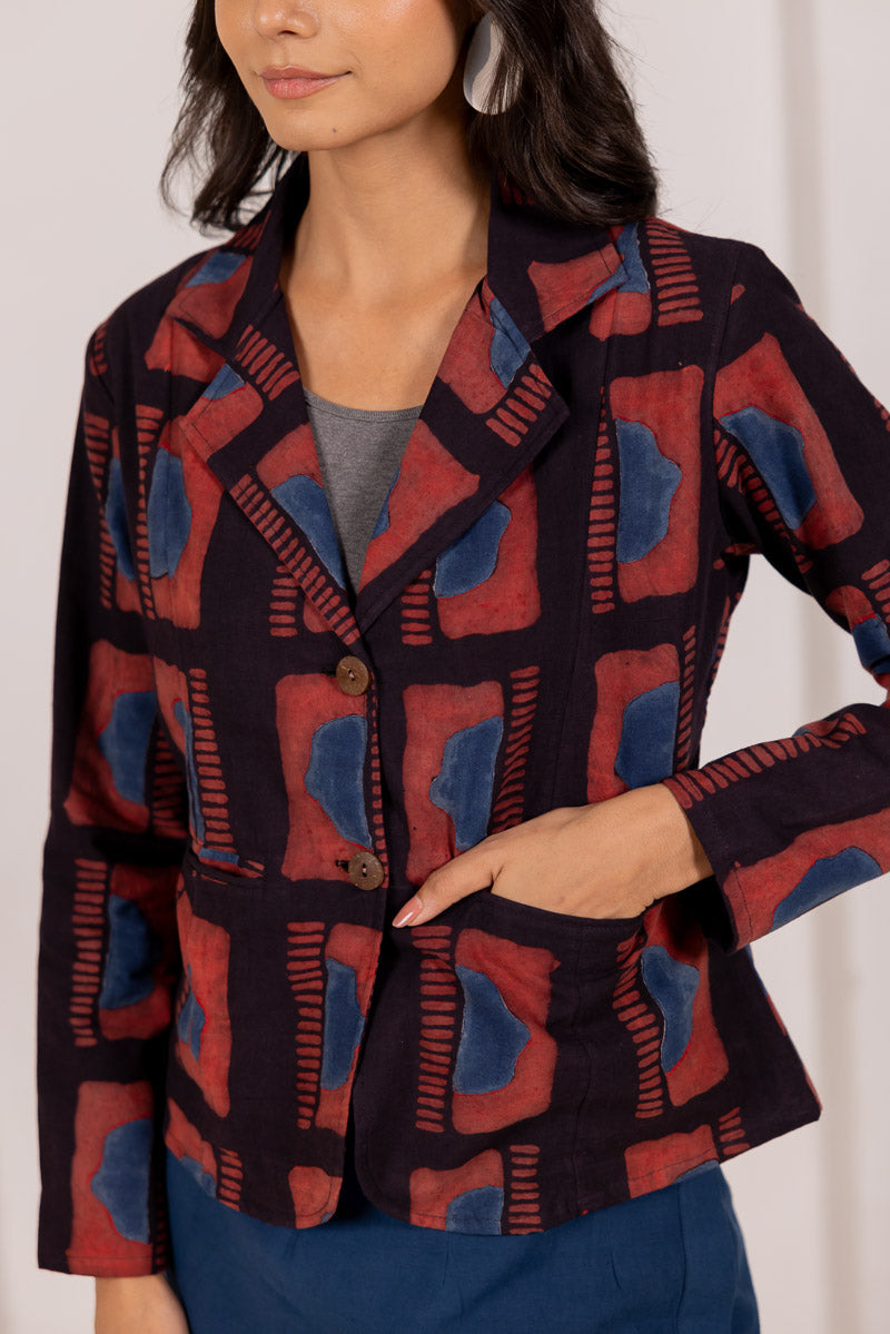 Button-up Jacket - Aab Black