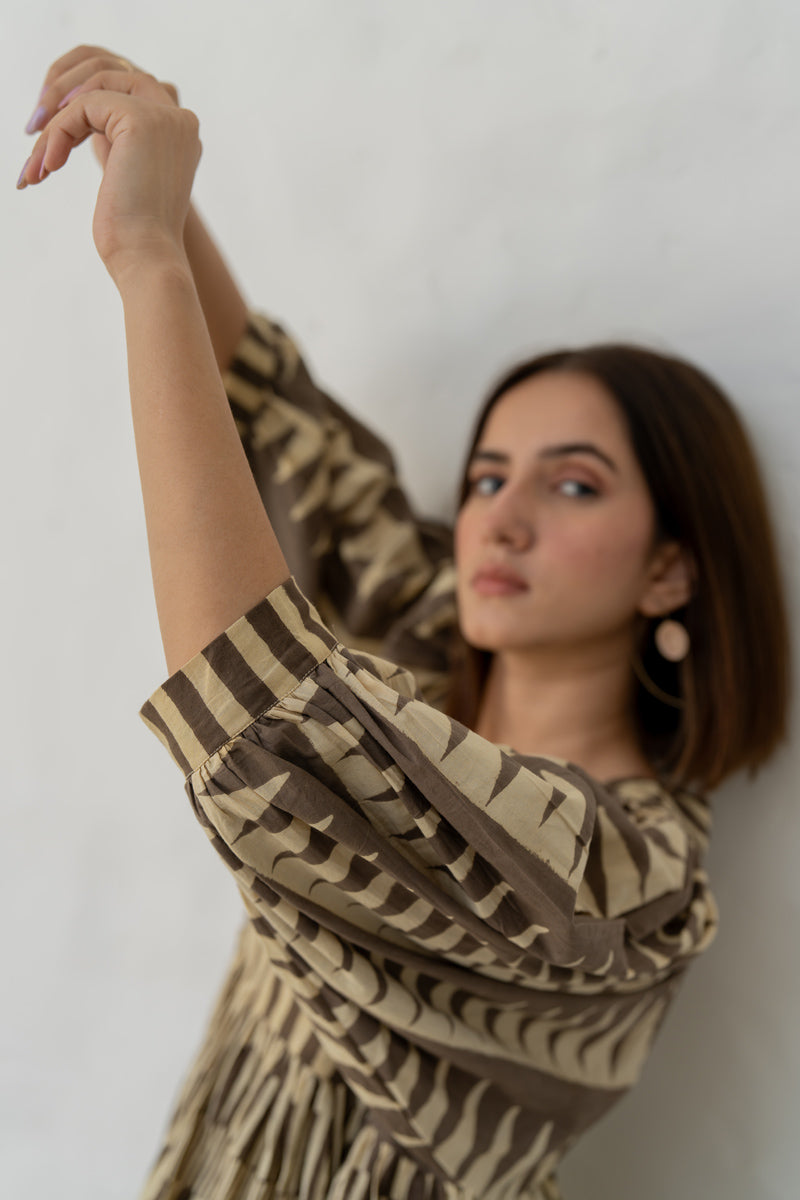 Ruyan Top-Khakhi