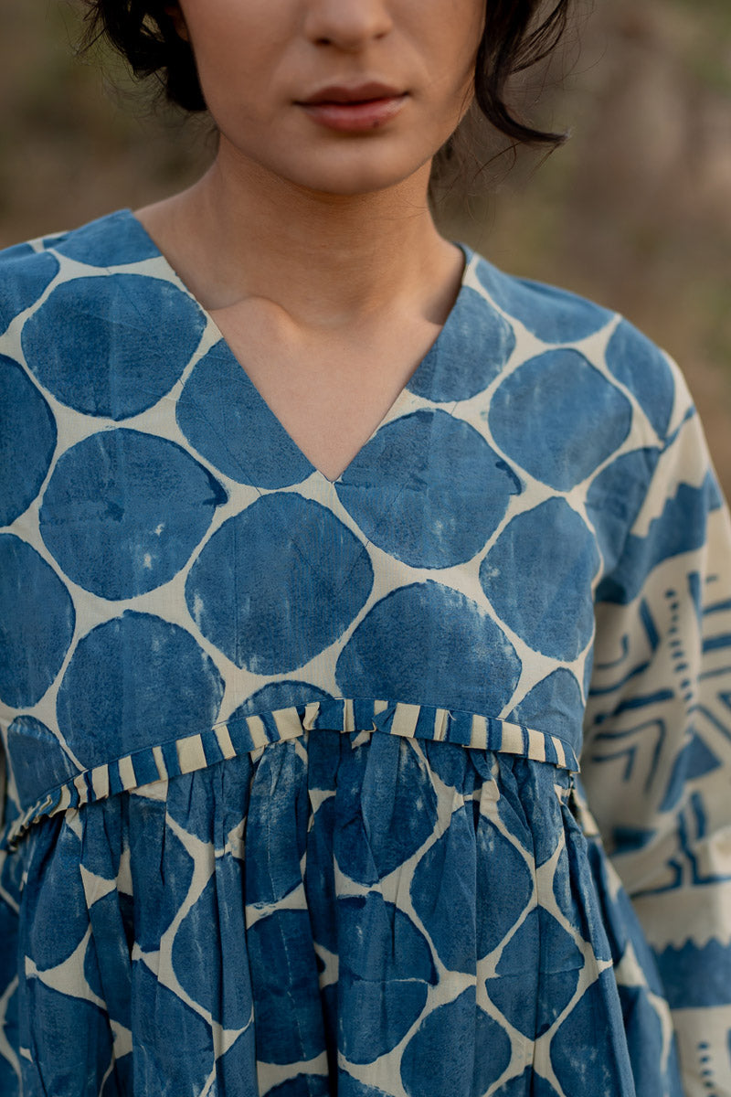 Yara Tunic - Indigo