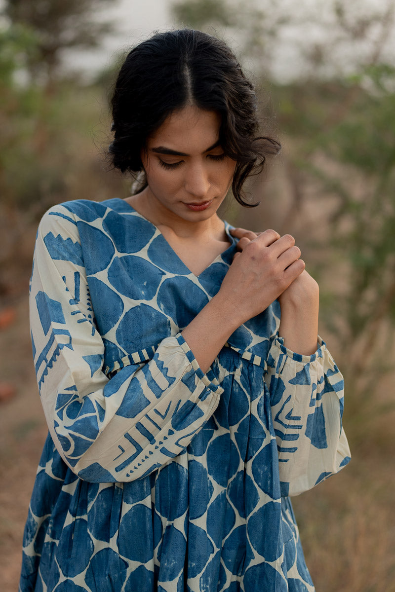 Yara Tunic - Indigo