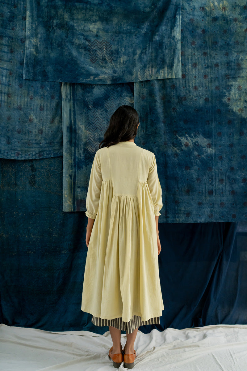 Co-ord Set of 2 - Side Pleat Kurta & Culotte Sadeh 03