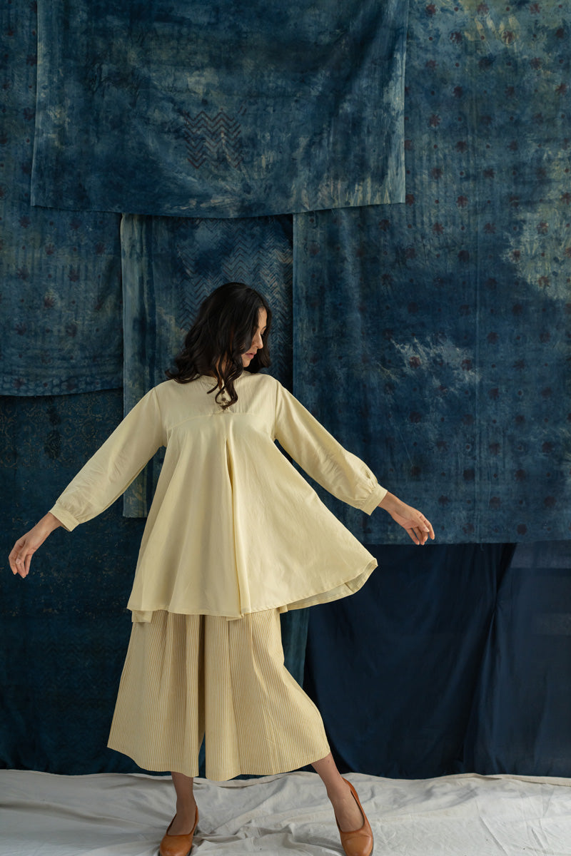Co-ord Set of 3 - Bias Tunic, Scarf & Culotte Sadeh 15