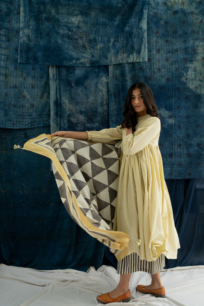 Co-ord Set of 3 - Tunic, Scarf & Culotte Sadeh 11