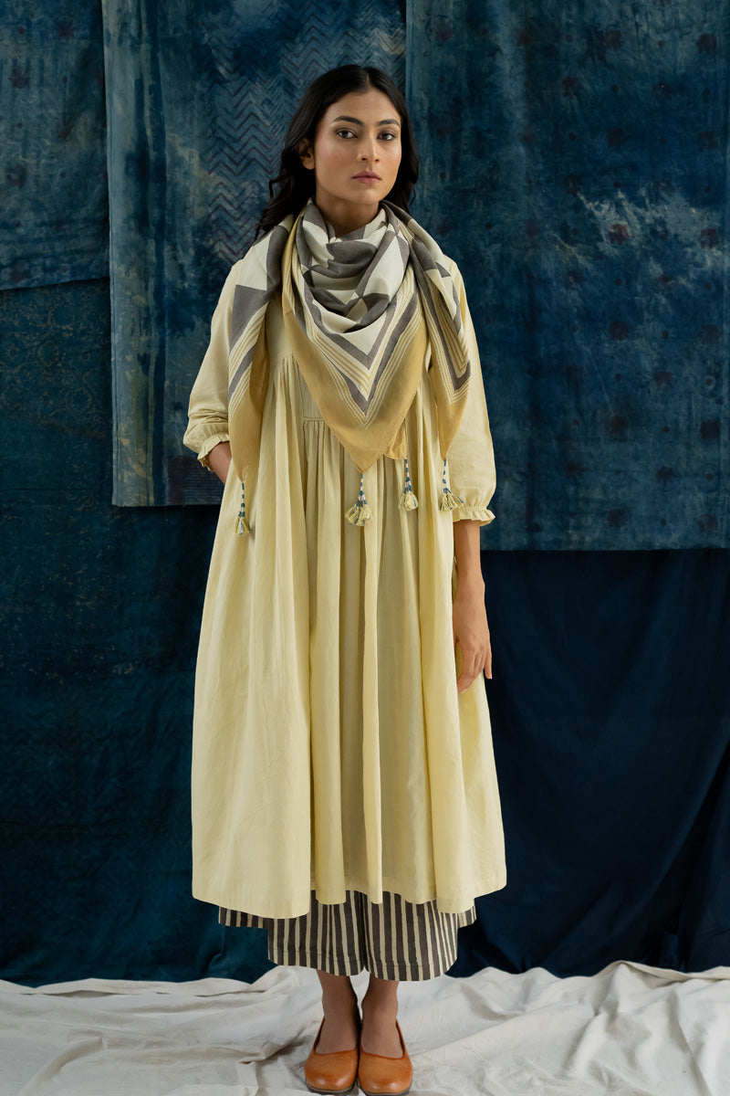 Co-ord Set of 3 - Tunic, Scarf & Culotte Sadeh 11