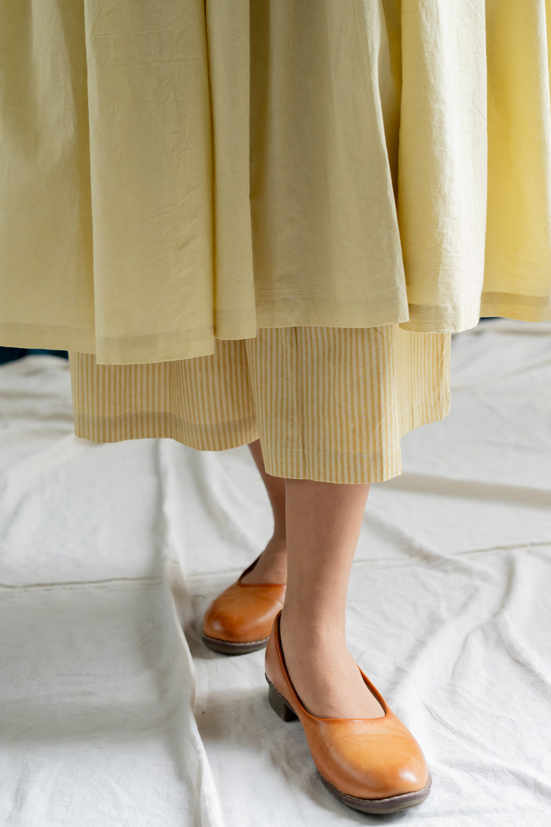Co-ord Set of 2 - Side Pleat Kurta & Culotte Sadeh 04