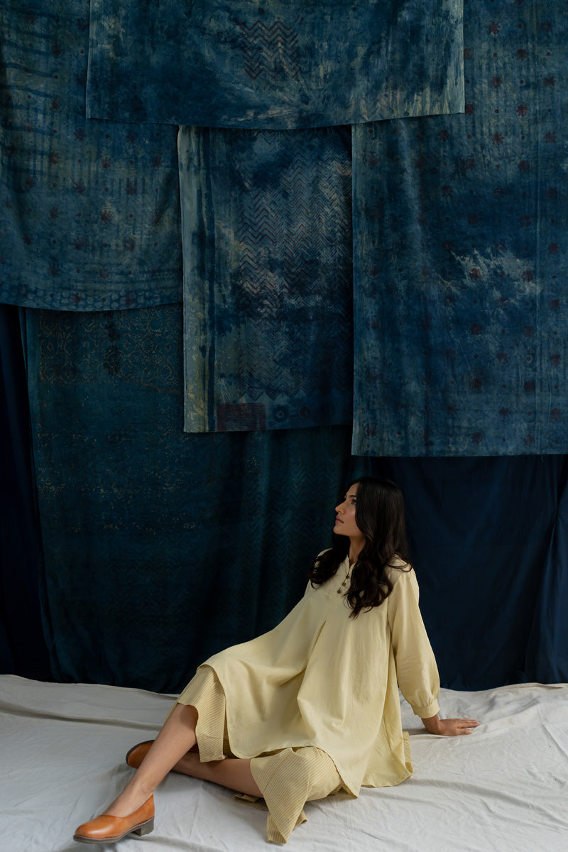 Co-ord Set of 2 - Bias Tunic & Culotte Sadeh 05
