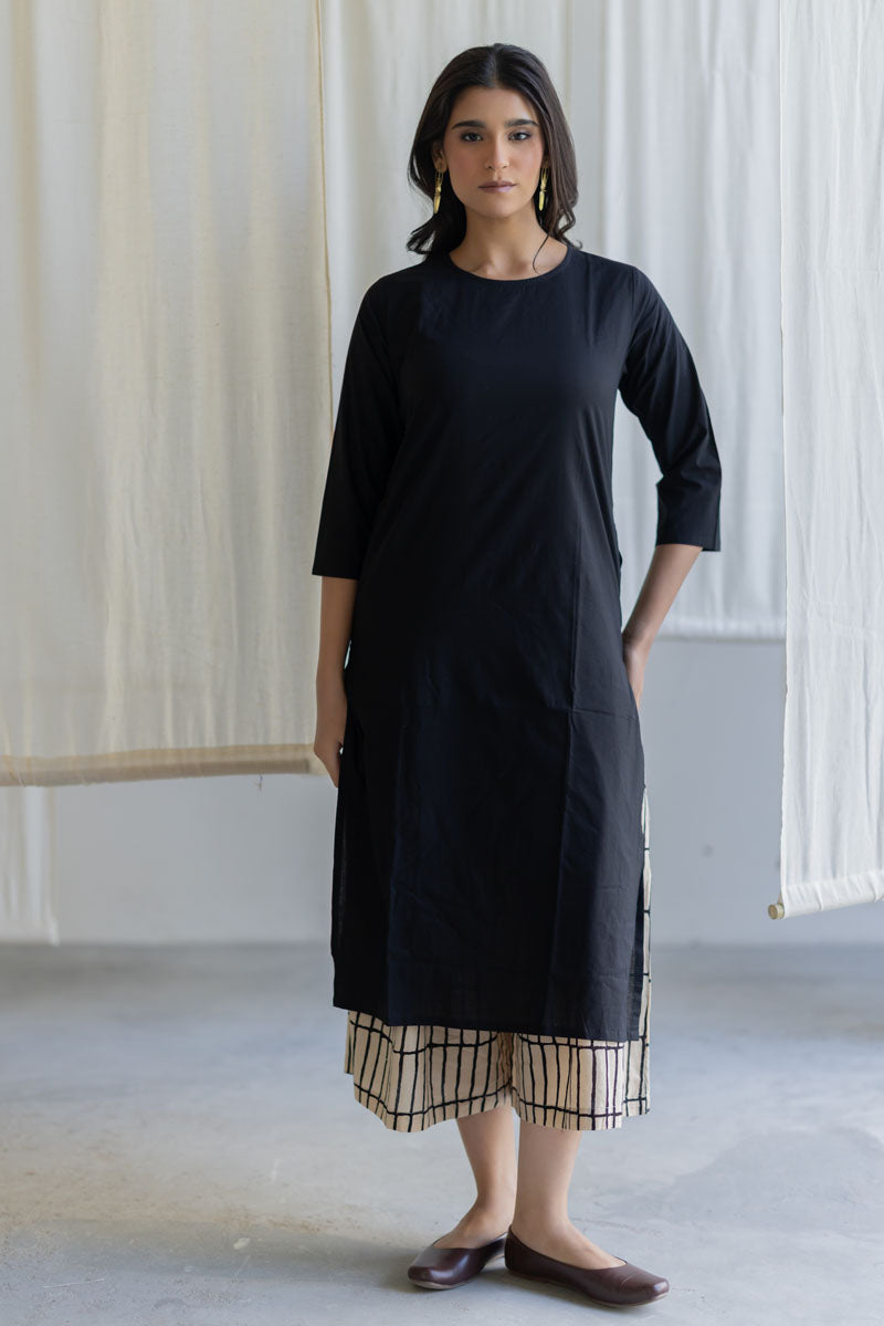 Set of 3 - Kurta, Culottes & Scarf - Mrida 14