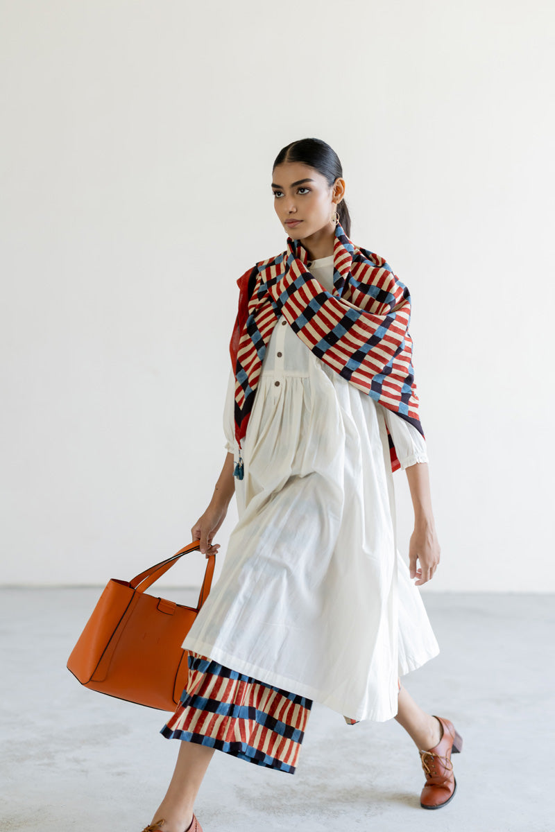 Set of 3 - Kurta, Scarf & Culotte - Ona 06