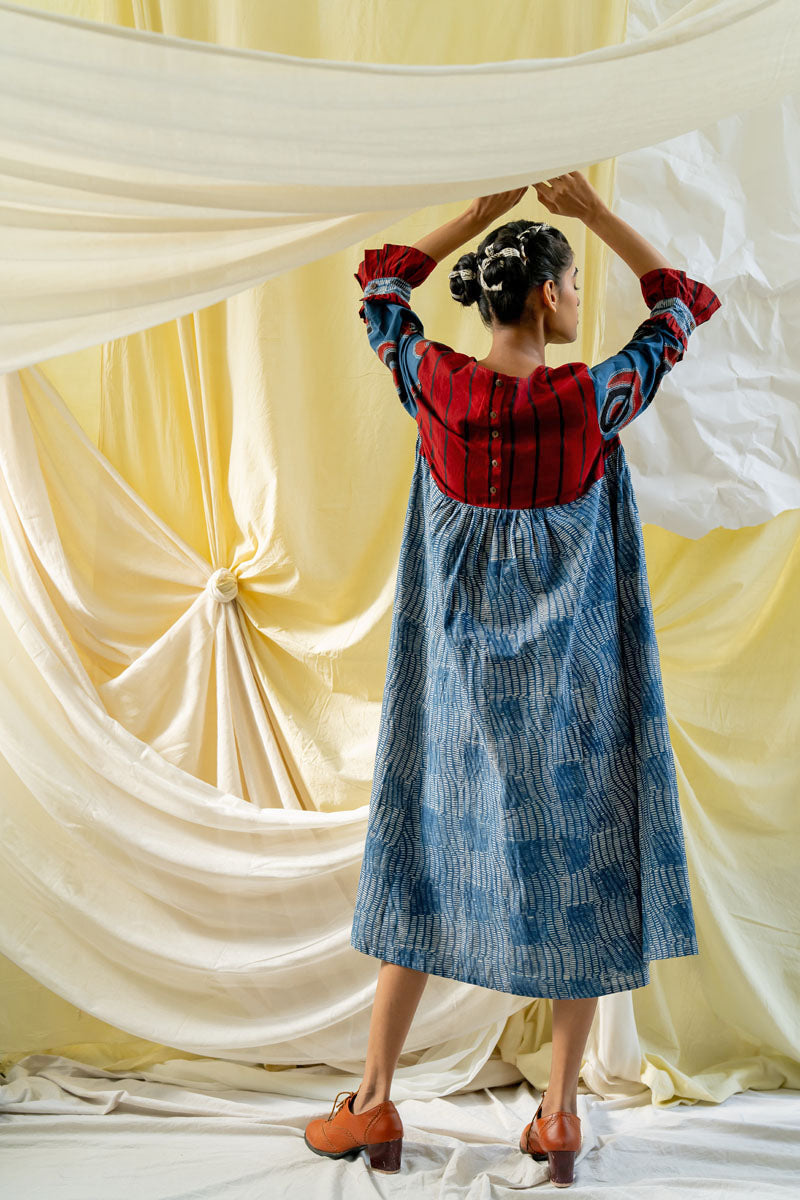 Easy Breezy Dress - Indigo Arjav
