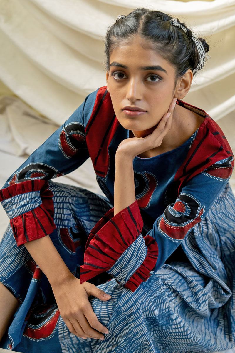 Easy Breezy Dress - Indigo Arjav