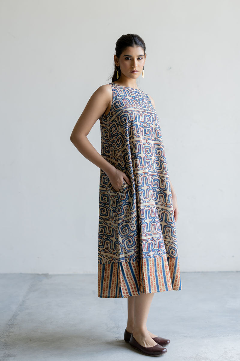 Easy Charm Dress - Prithvi Natural White