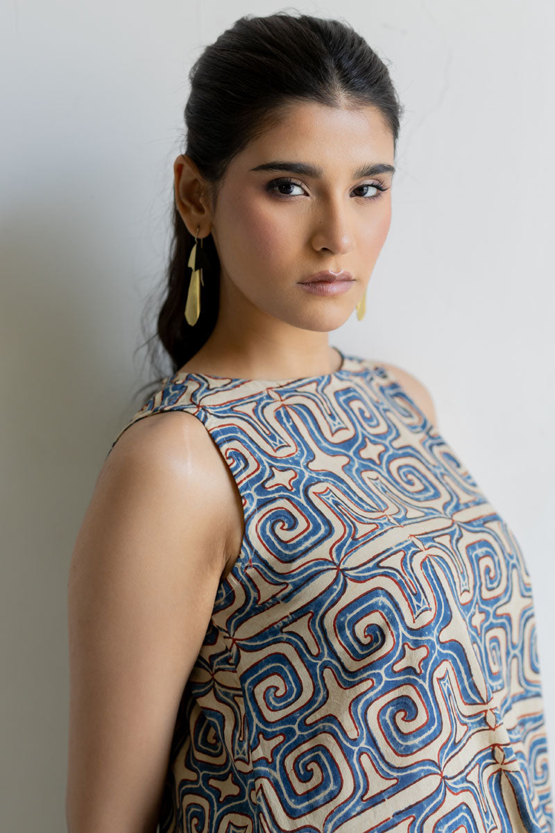Easy Charm Dress - Prithvi Natural White