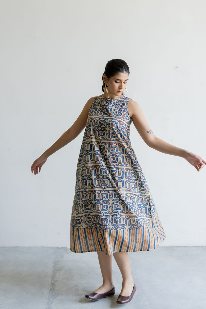 Easy Charm Dress - Prithvi Natural White