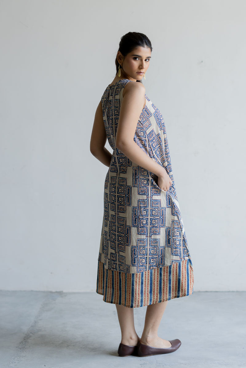 Easy Charm Dress - Avani Natural White