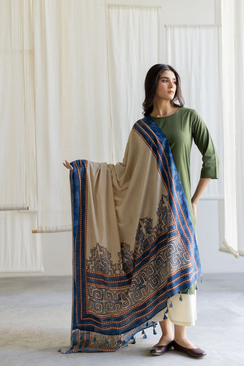 Cotton Dupatta - Prithvi