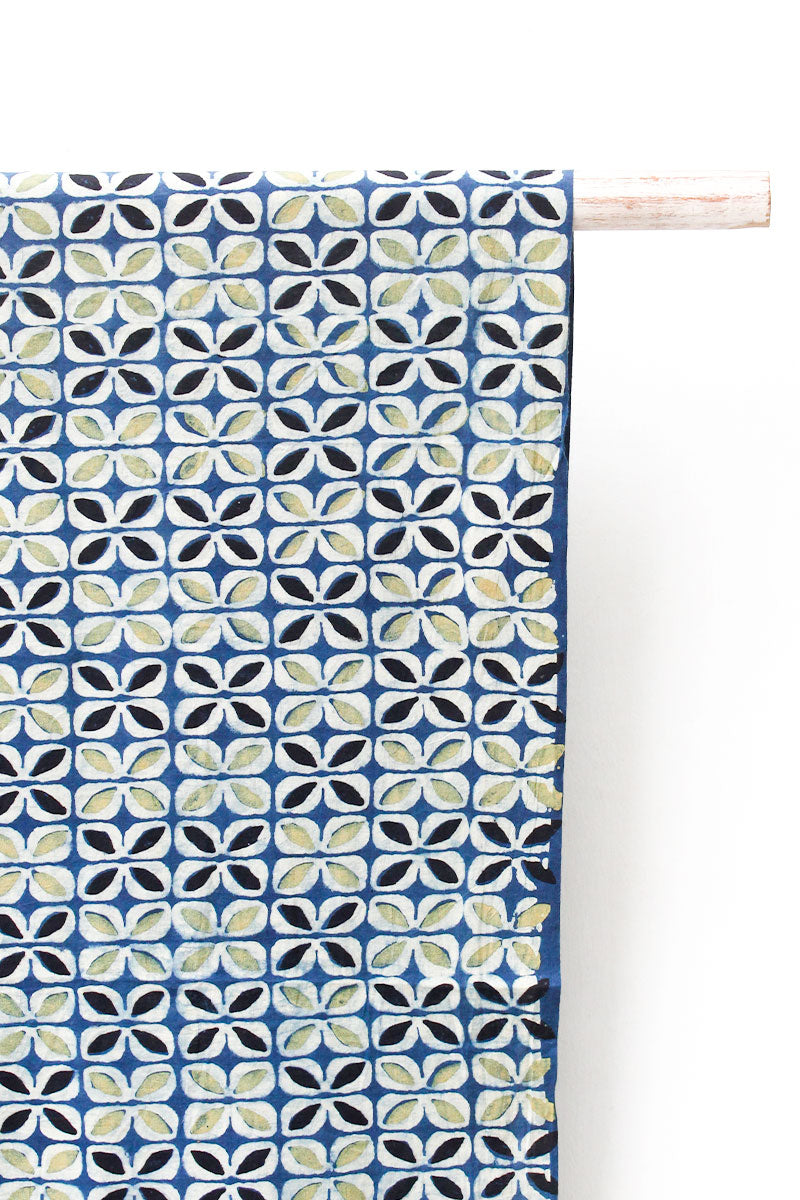Cut Fabric - Laya Indigo & Henna