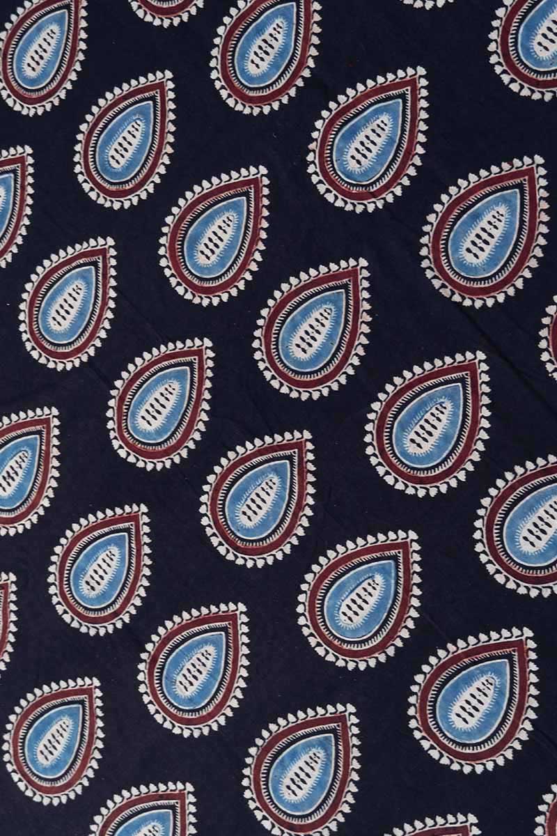 Cotton Fabric - Umi Black