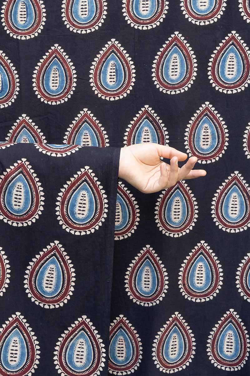 Cotton Fabric - Umi Black