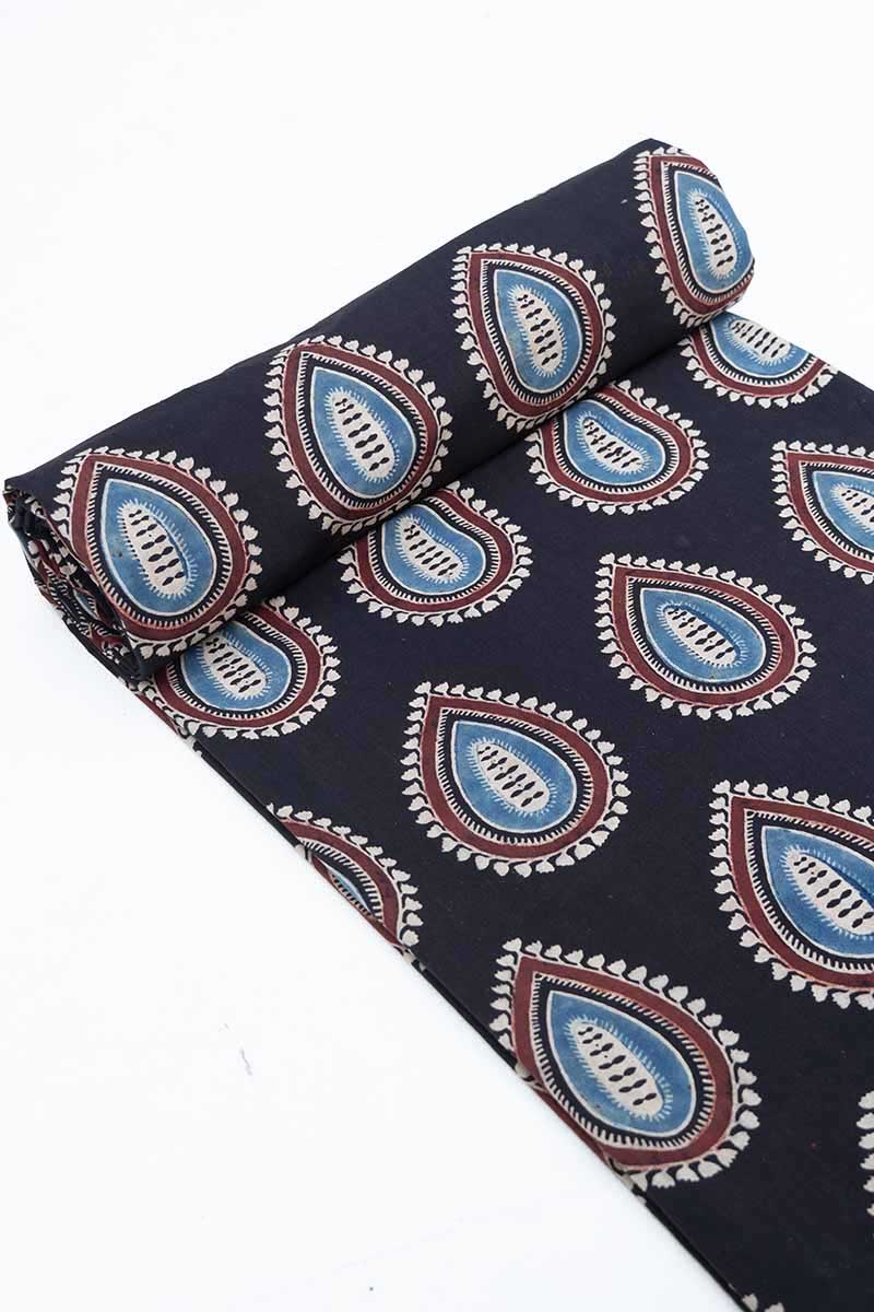 Cotton Fabric - Umi Black