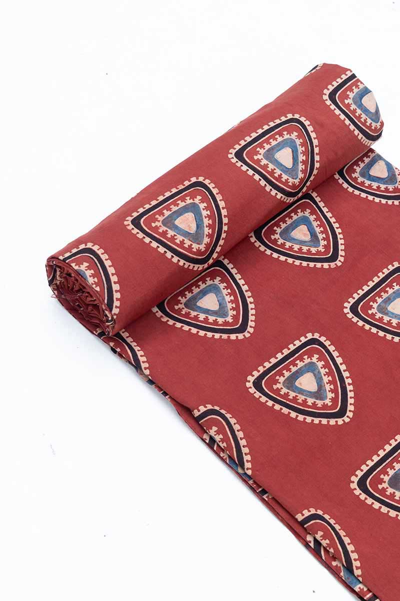 Cotton Fabric - Nami Red