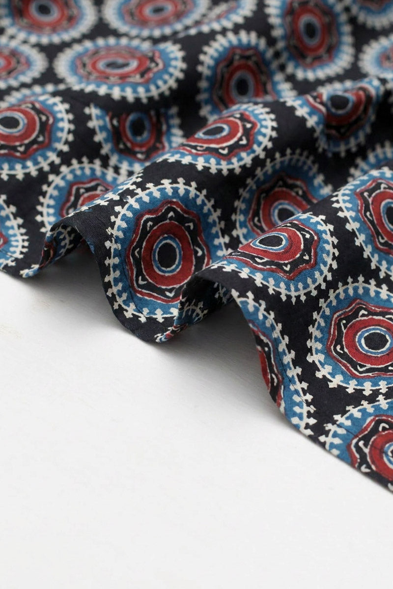 Cotton Fabric - Fara Black