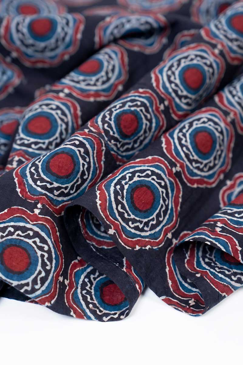 Cotton Fabric - Wasl Black