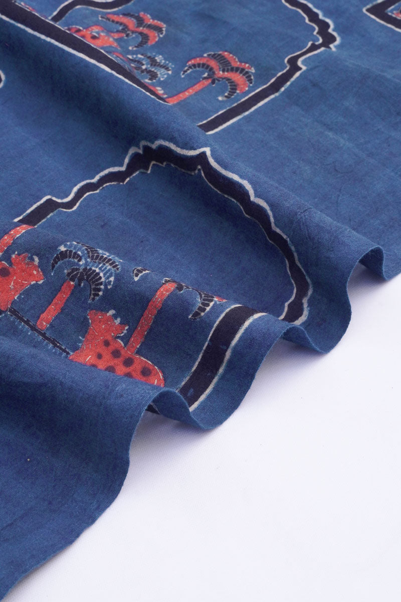 Cotton Fabric - Tamara Indigo