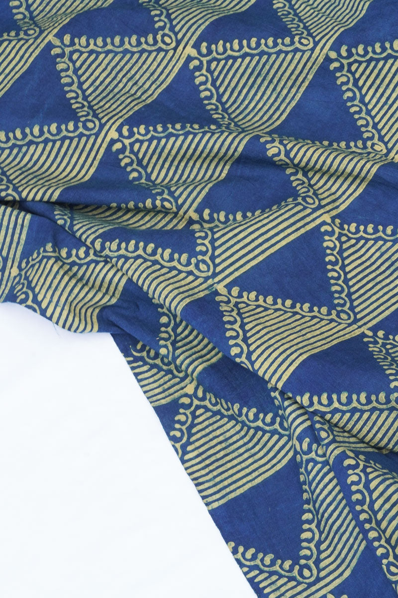 Cotton Fabric - Imani Indigo & Henna