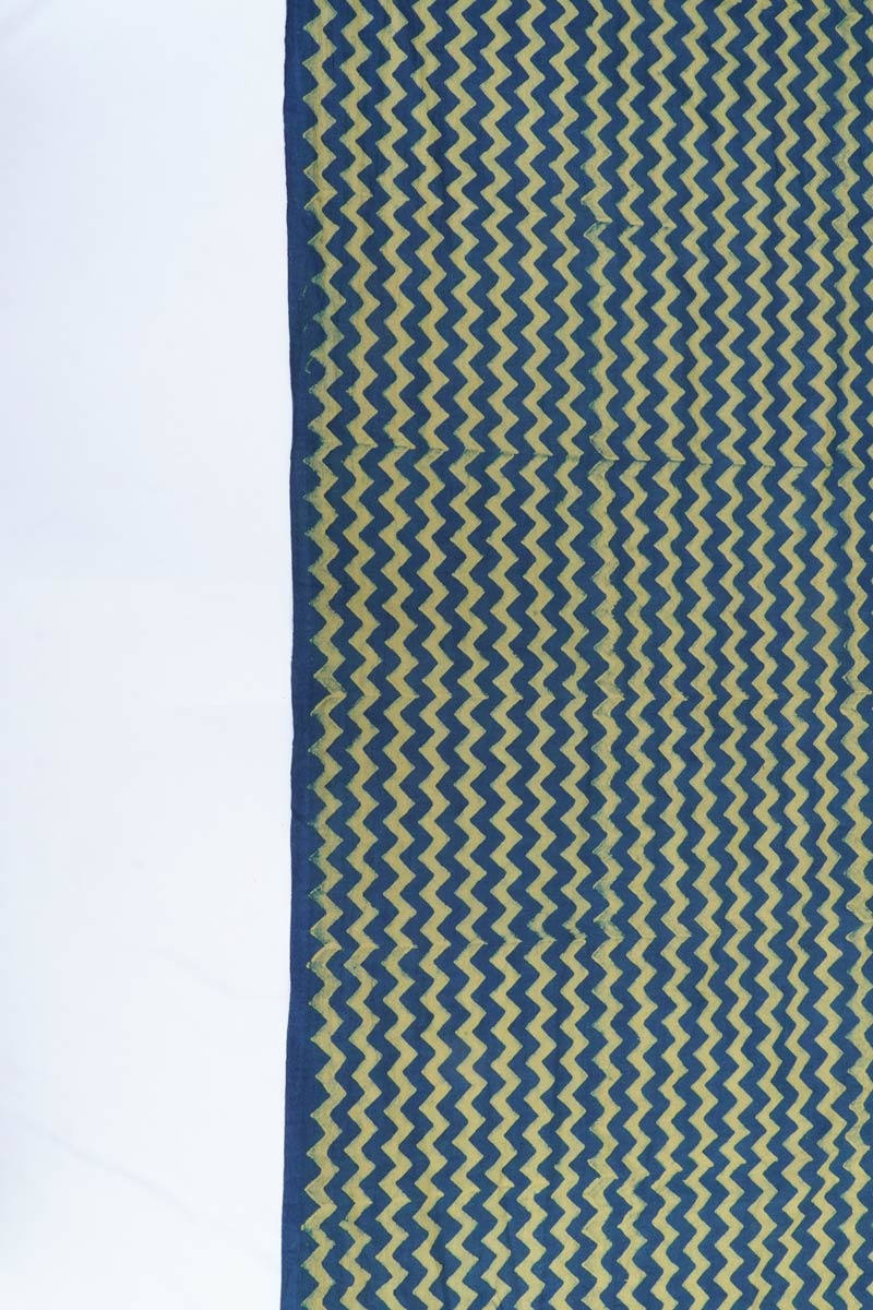 Cotton Fabric - Emir Indigo & Henna