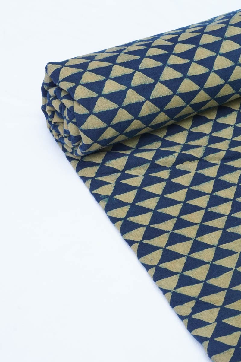 Cotton Fabric - Nour Indigo & Henna